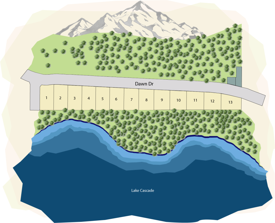 Copper Rock community plat map
